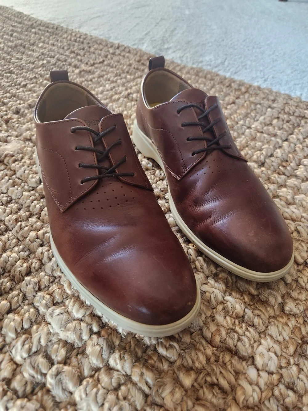 Amberjack Men’s Leather Oxford - Picture 4 of 6